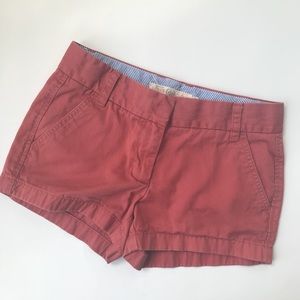 👉 J. Crew 🍊 Orange Chino Shorts